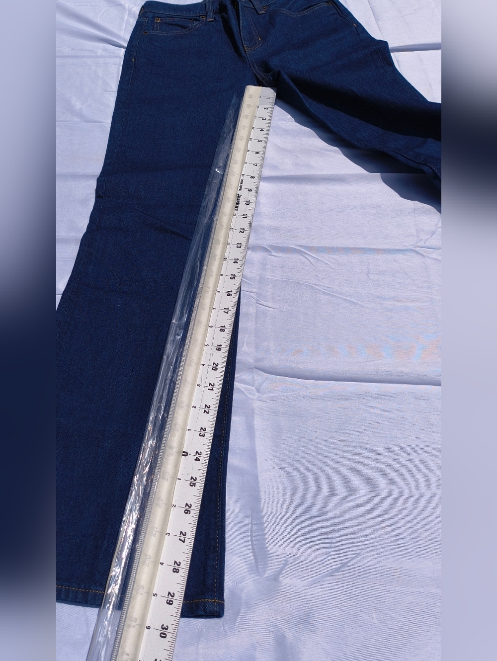 J.Crew Semi-stretch High Rise Cropped Kick Out Jeans Size 25T - Picture 8 of 9